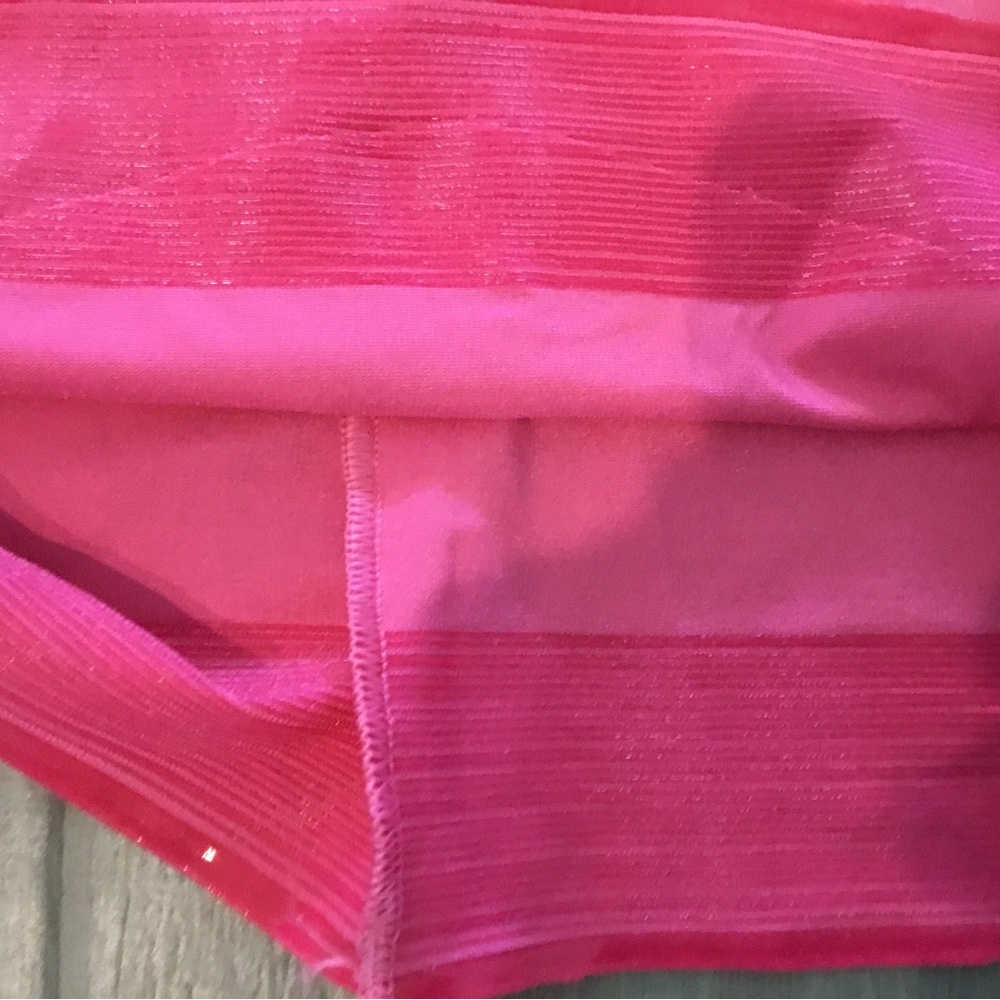 Ruby Ribbon Vibrant Pink with hearts, level 4 Lace Style - Picture 4 of 4